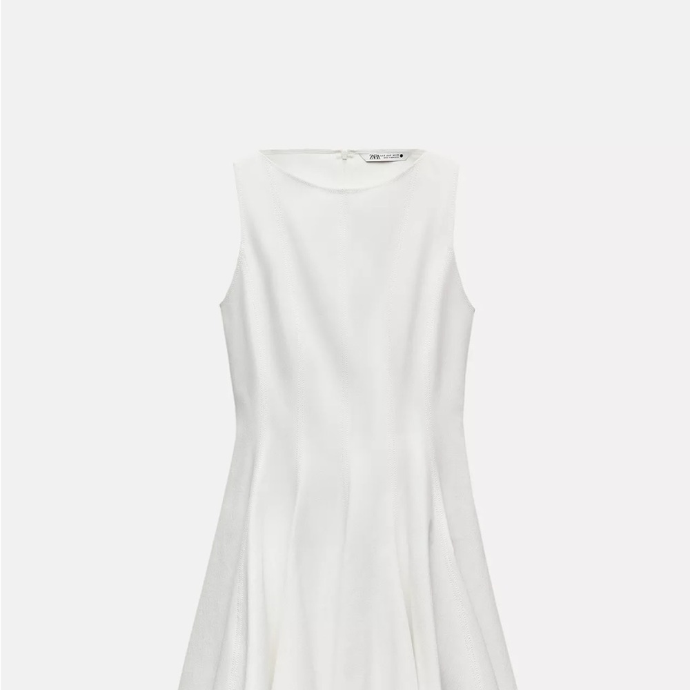 Zara White Mini Dress